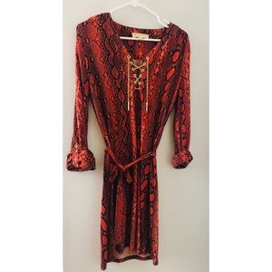 Michael Kors Ladies Shirt Dress - Size Small